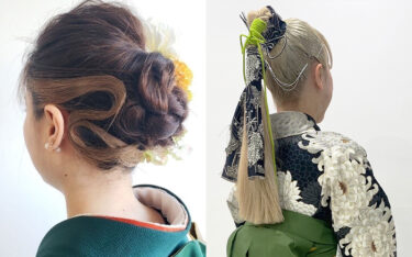 【2024年最新】成人式卒業式の着物ヘアにお悩みの方向け！着物に似合うヘアカラー/ヘアセットをご紹介♪