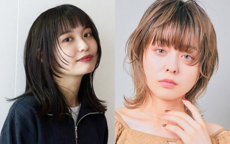 前髪ありスタイル