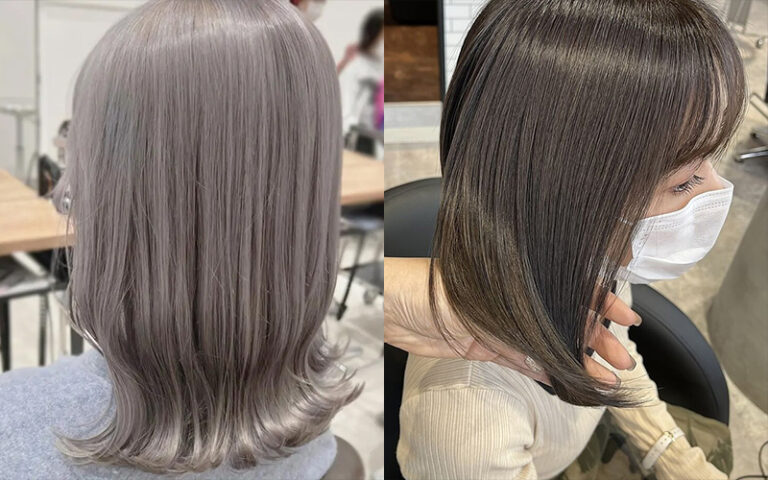 【2025年秋冬ヘアカラー】赤みのゼロの髪色で大人っぽい雰囲気に。ブラウンレスカラーまとめ。